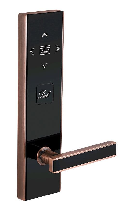 Digital hotel card lock cylinder combination electric lock